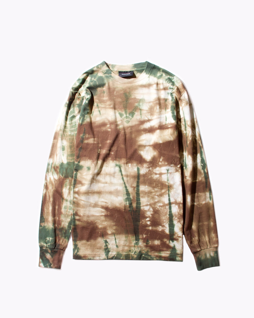 Natural Dyed Block L/S Jersey - Tie Dyed