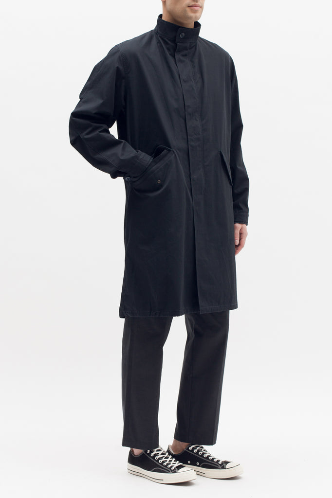 Mod Coat - Navy - Maiden Noir