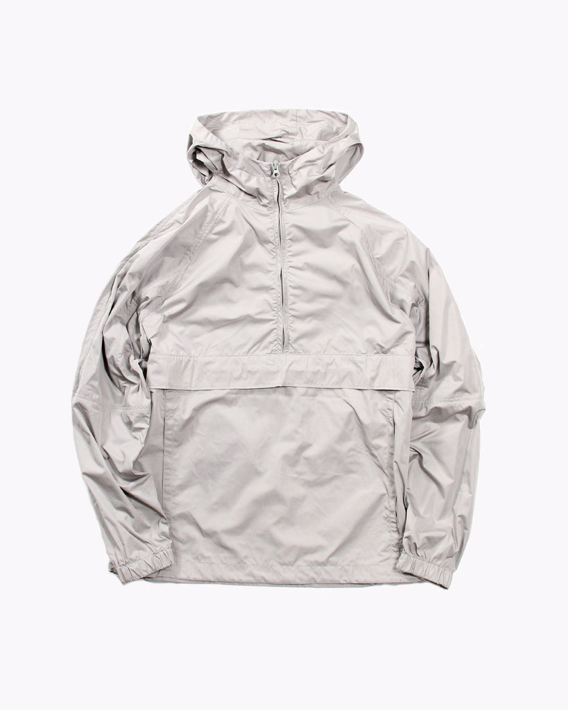 Nylon Popover Jacket - Grey - Maiden Noir