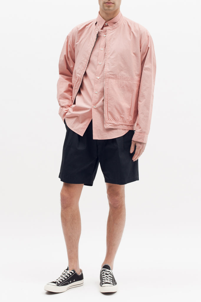 Reversible Bomber Jacket - Navy/Coral - Maiden Noir