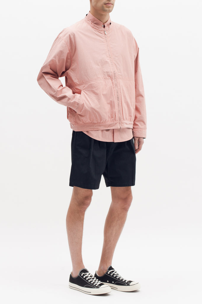 Reversible Bomber Jacket - Navy/Coral - Maiden Noir