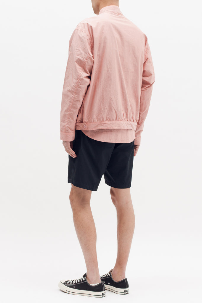 Reversible Bomber Jacket - Navy/Coral - Maiden Noir