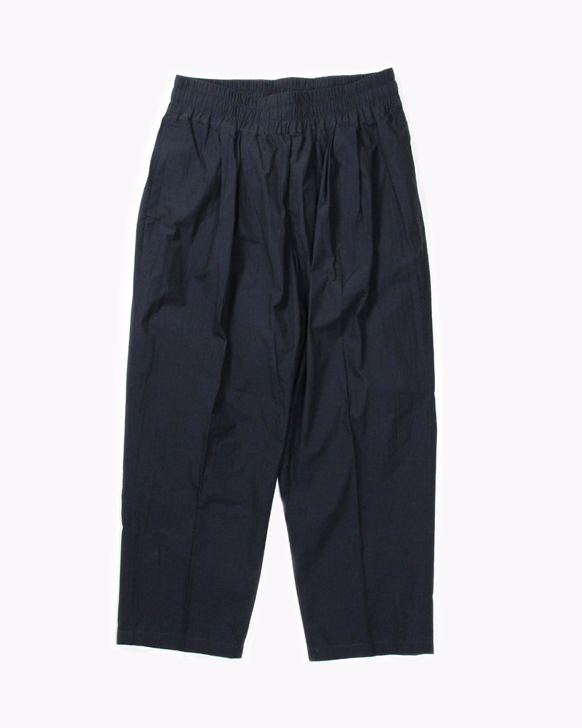 Cropped Trouser - Navy - Maiden Noir