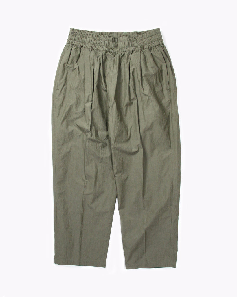 Cropped Trouser - Olive - Maiden Noir