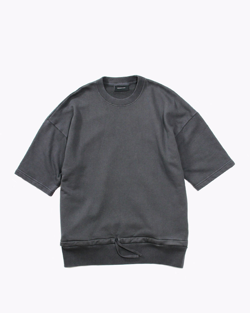 Overdyed SS Fleece - Charcoal - Maiden Noir