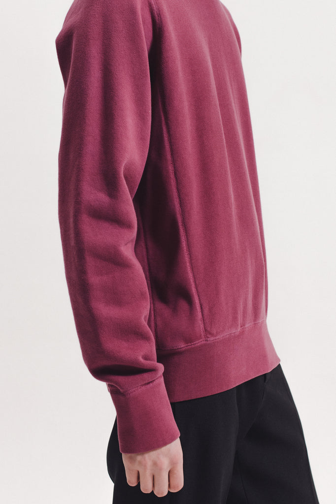 Natural Dyed Crew Fleece - Berry - [product _vendor]