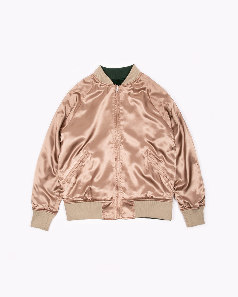 Velvet Bomber - Pine/Champagne