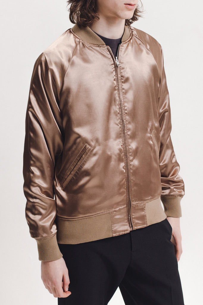 Velvet Bomber Reversible - Pine/Champagne - [product _vendor]