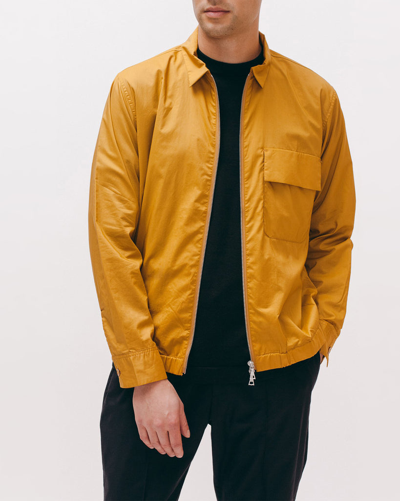 Typewriter Zip Shirt - Mustard - [product _vendor]