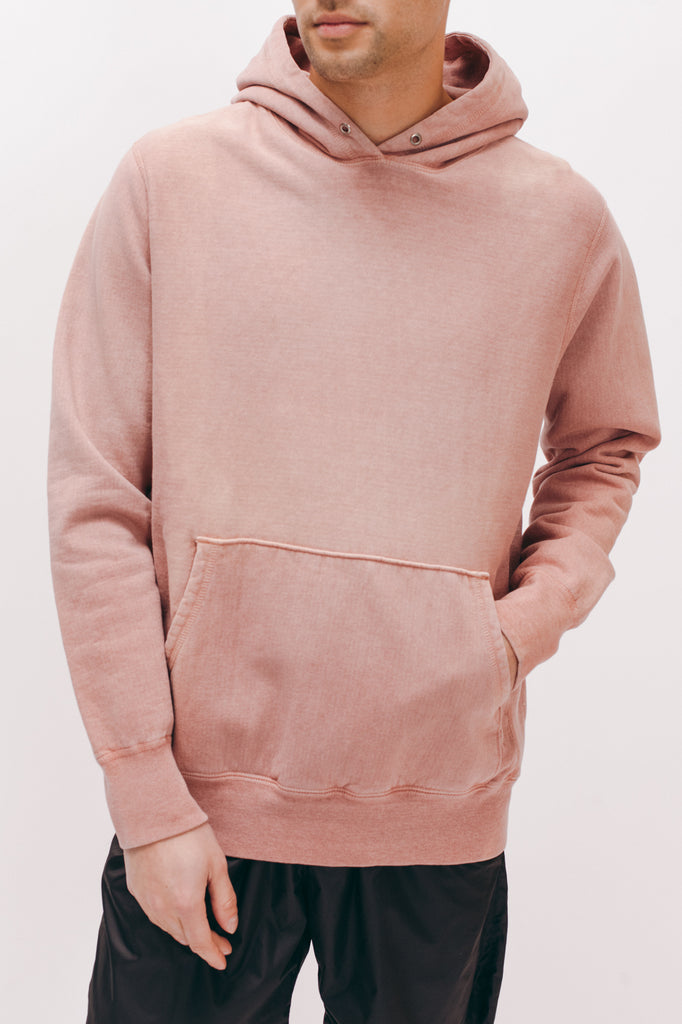 Natural Dyed Hoodie Fleece - Dusty Pink - [product _vendor]