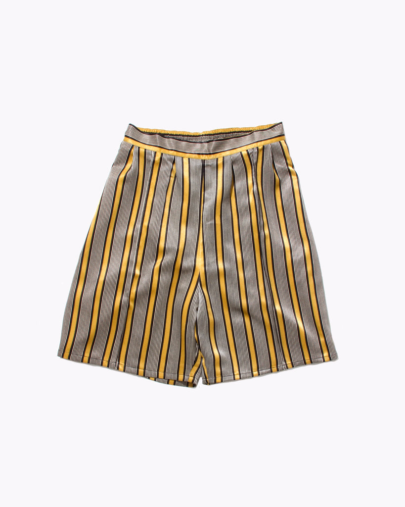 Stripe Rayon Short - Beige W