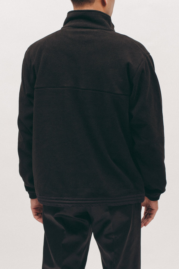 Polar Fleece Popover- Black - [product _vendor]