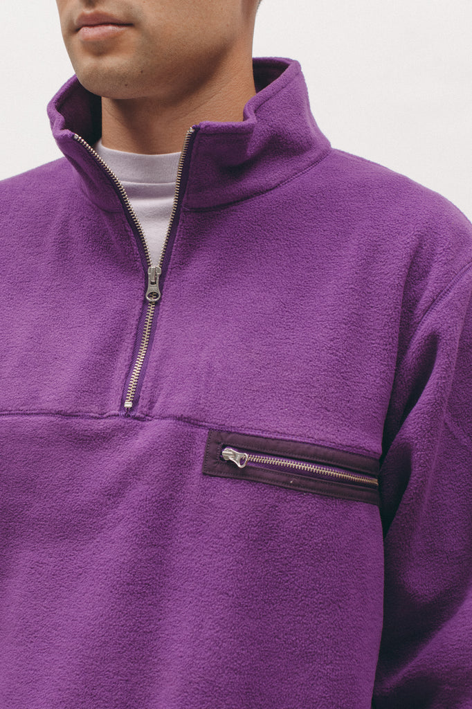 Polar Fleece Popover- Purple - [product _vendor]