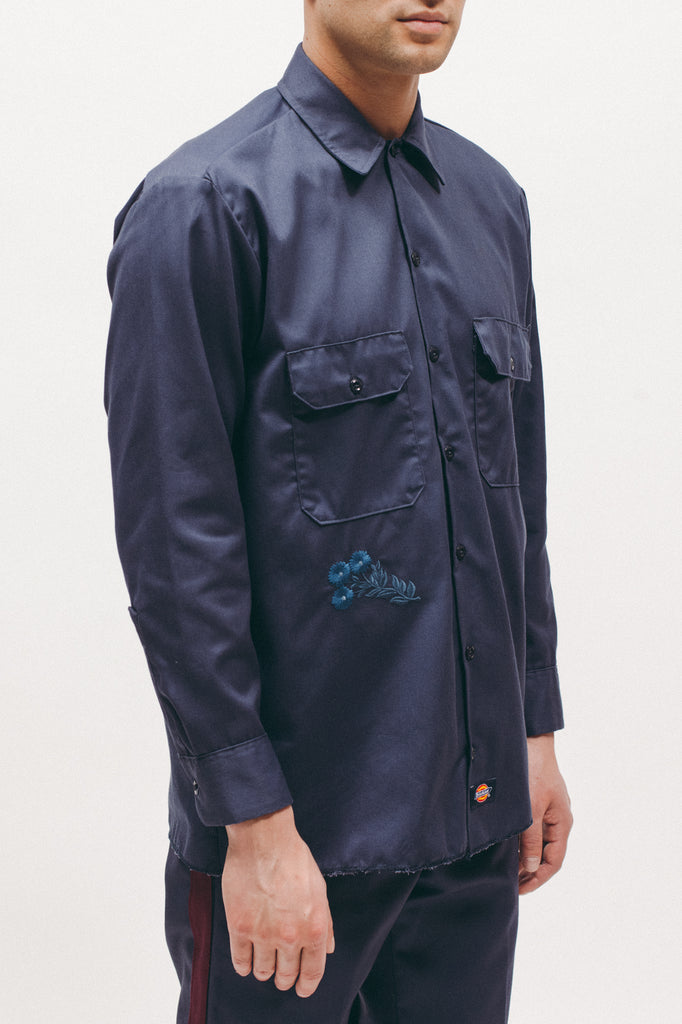 Dickies Work Shirt - Navy - [product _vendor]