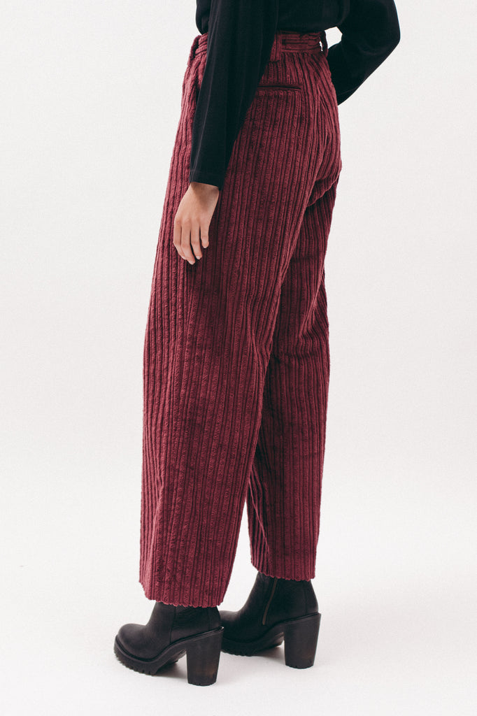 Cord Trouser - Dark Rose - [product _vendor]