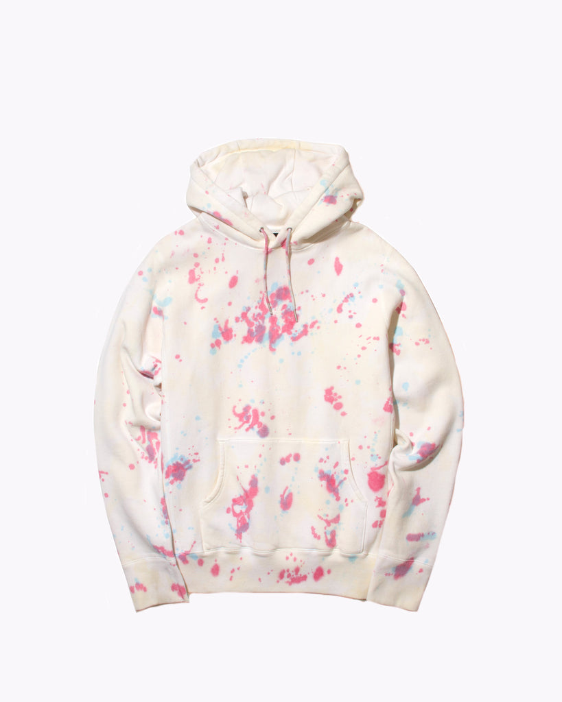 Natural Dyed Hoodie Fleece - Splatter Tie Dye