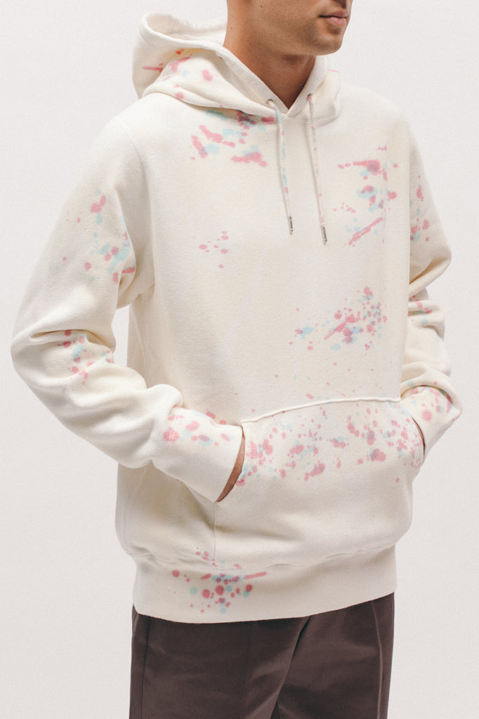 Natural Dyed Hoodie Fleece - Splatter Tie Dye - [product _vendor]