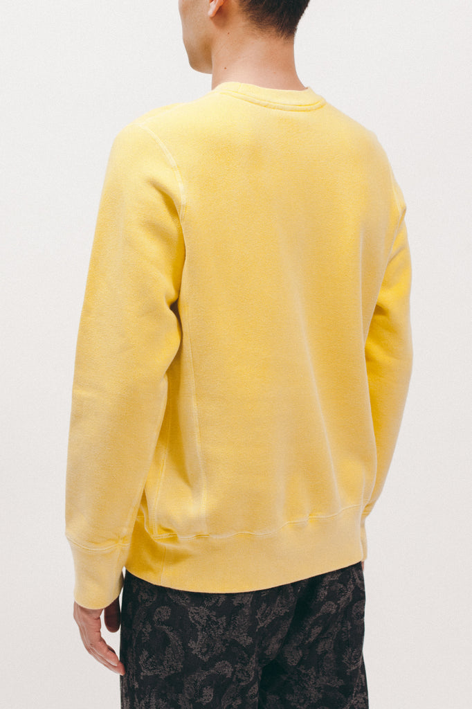 Natural Dyed Crew Fleece - Lemon - [product _vendor]