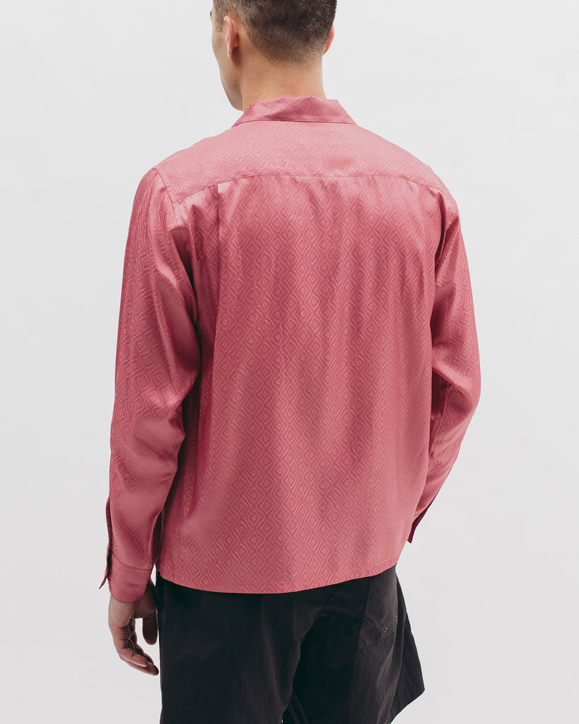 Tile L/S Shirt - Coral - Maiden Noir