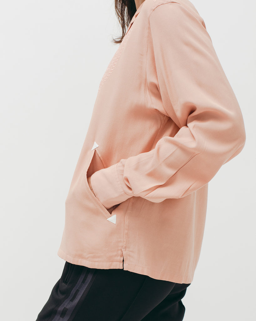 Parque L/S Shirt - Coral - Maiden Noir