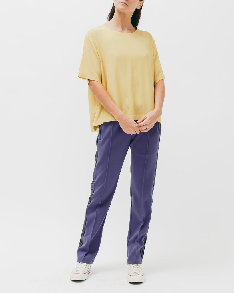 Crepe Rayon S/S Shirt - Lemon - Maiden Noir