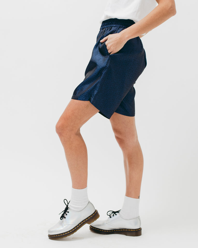 Tile Short - Navy - Maiden Noir