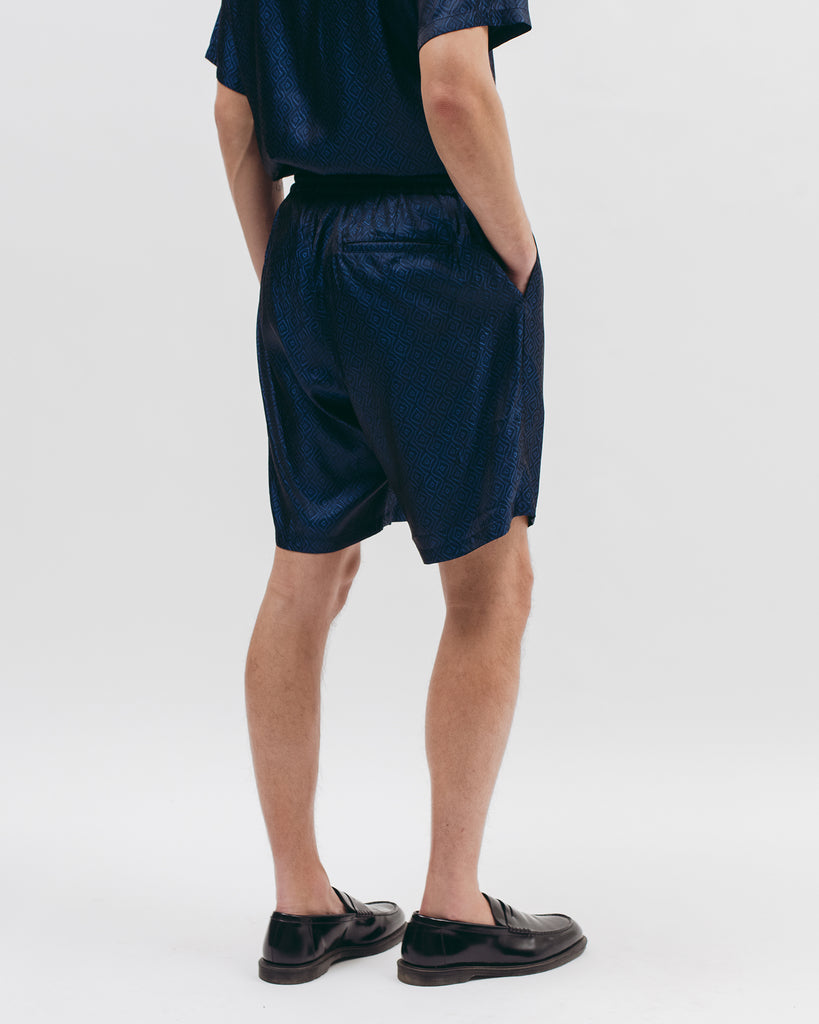 Tile Short - Navy - Maiden Noir