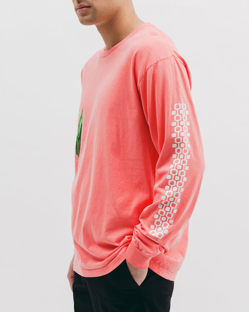 Lily L/S Jersey - Melon - Maiden Noir