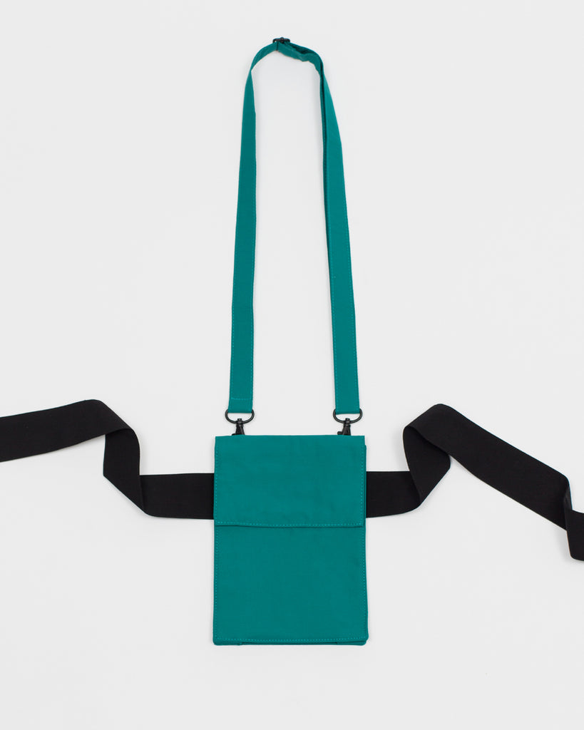 Belted Pouch - Aqua - Maiden Noir