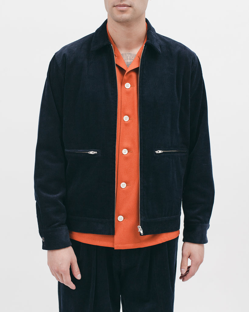 Harrington Jacket - Midnight Cord - [product _vendor]