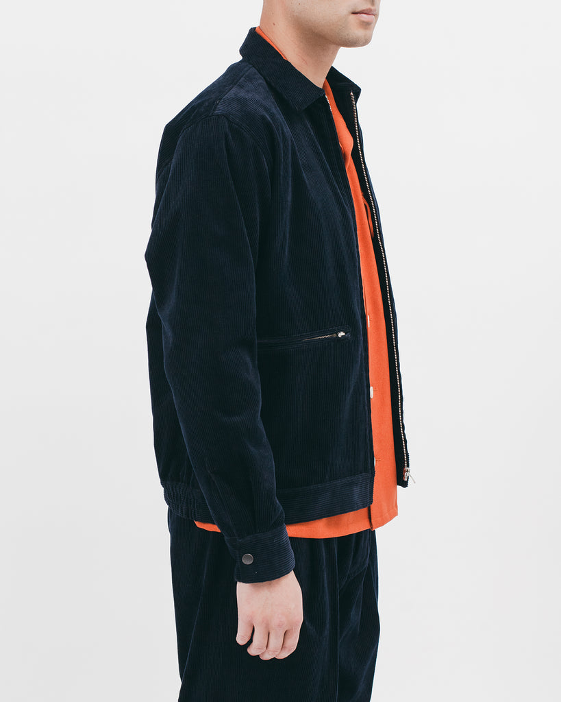Harrington Jacket - Midnight Cord - [product _vendor]