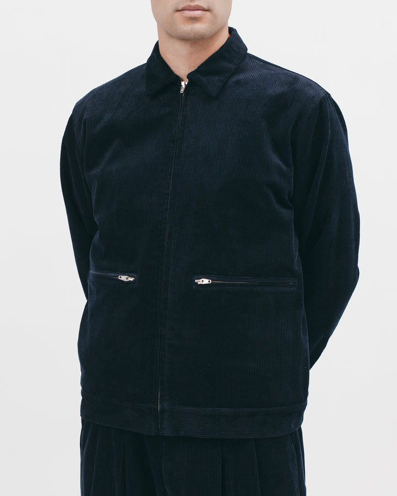 Harrington Jacket - Midnight Cord - [product _vendor]