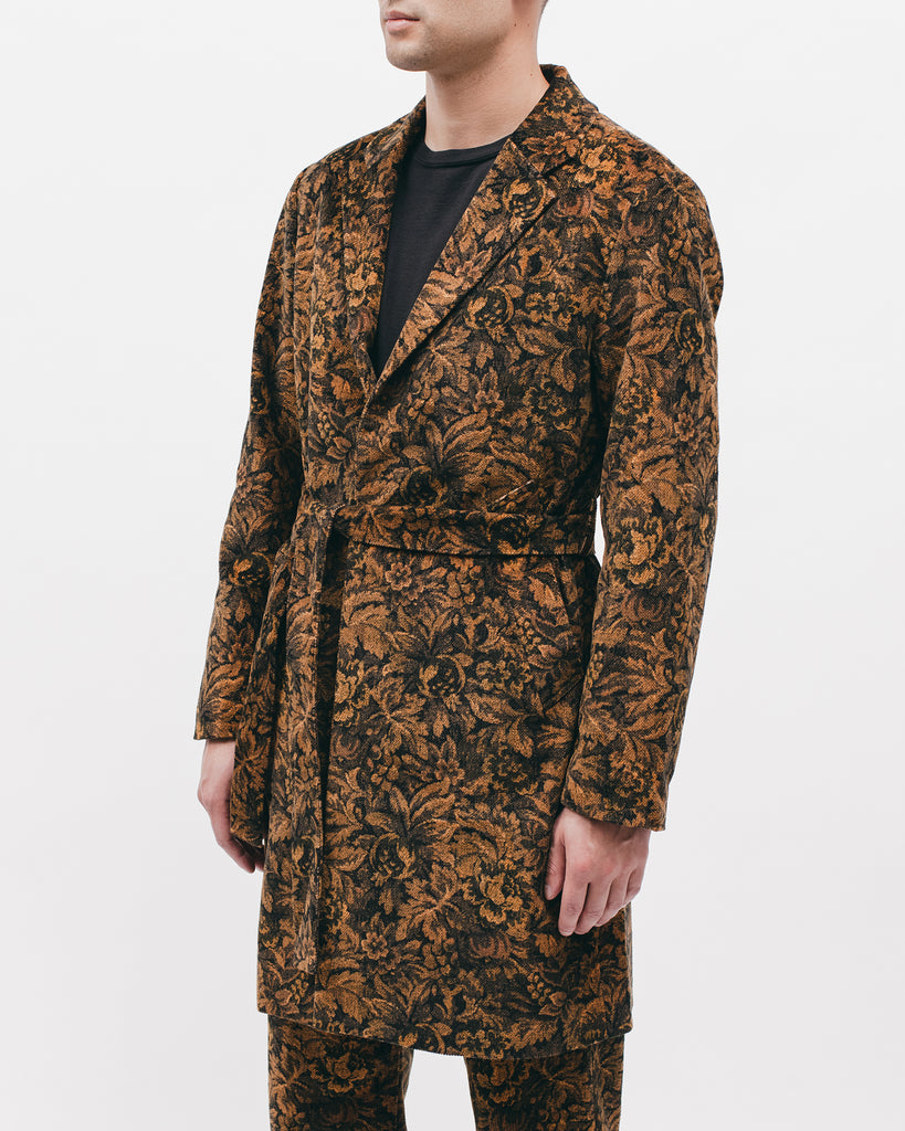 Belted Overcoat - Leaf - [product _vendor]