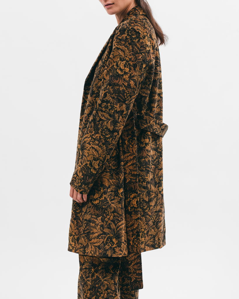 Belted Overcoat - Leaf - [product _vendor]