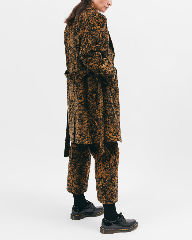 Belted Overcoat - Leaf - [product _vendor]