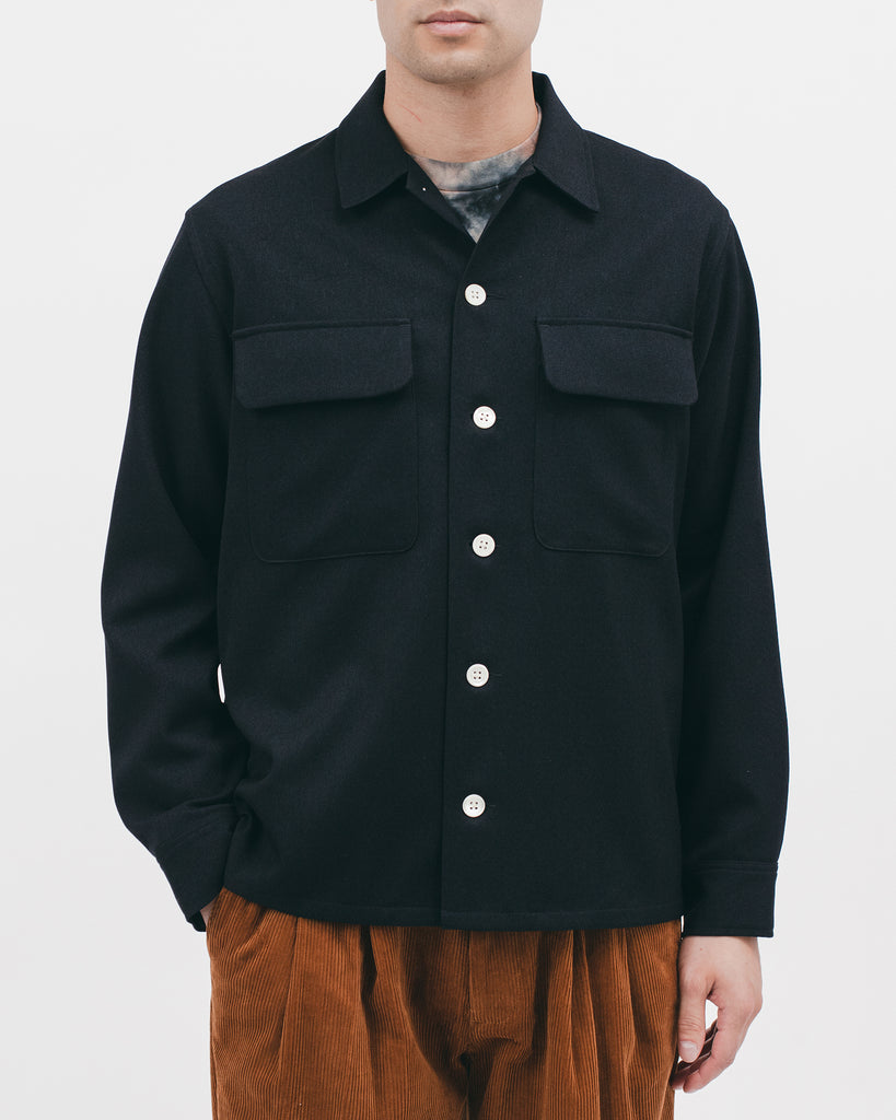 Boxy LS Shirt - Midnight - [product _vendor]