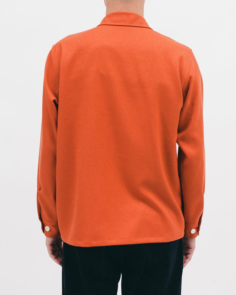 Boxy LS Shirt - Terracotta - [product _vendor]