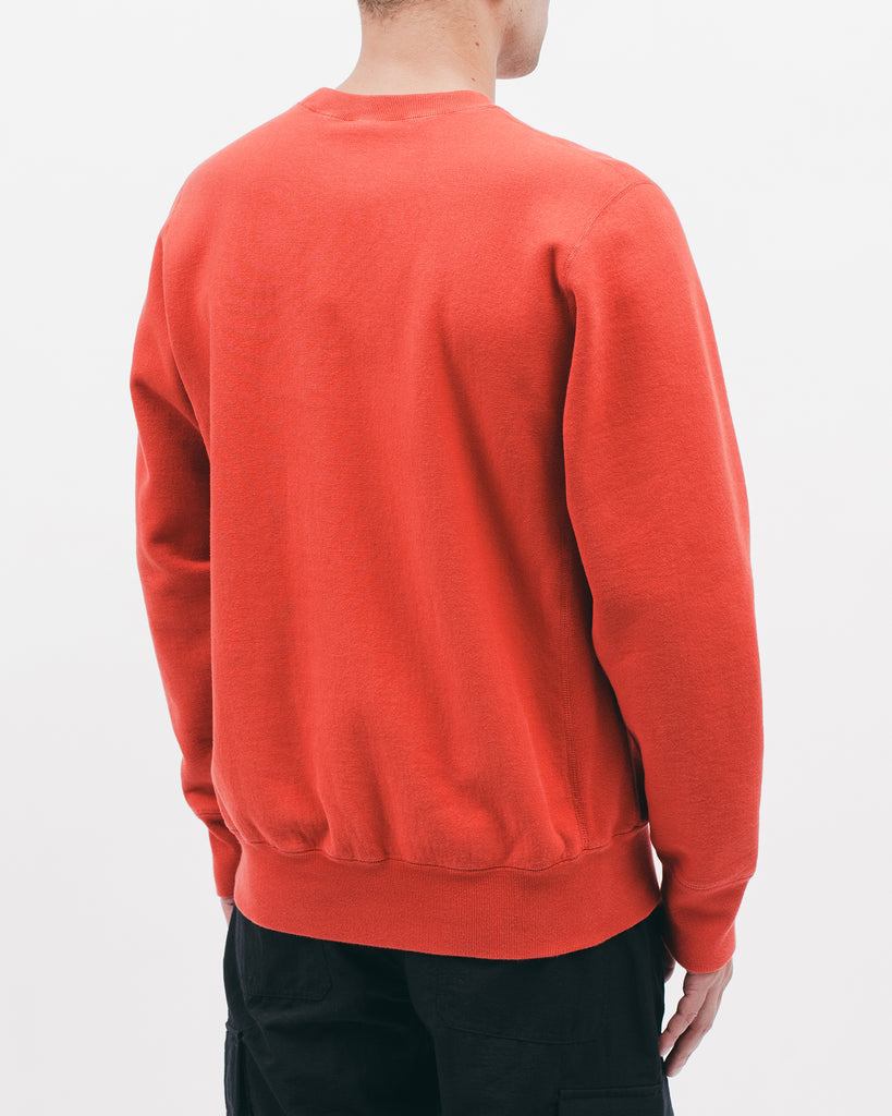 Natural Dyed Crew Fleece - Tomato - [product _vendor]