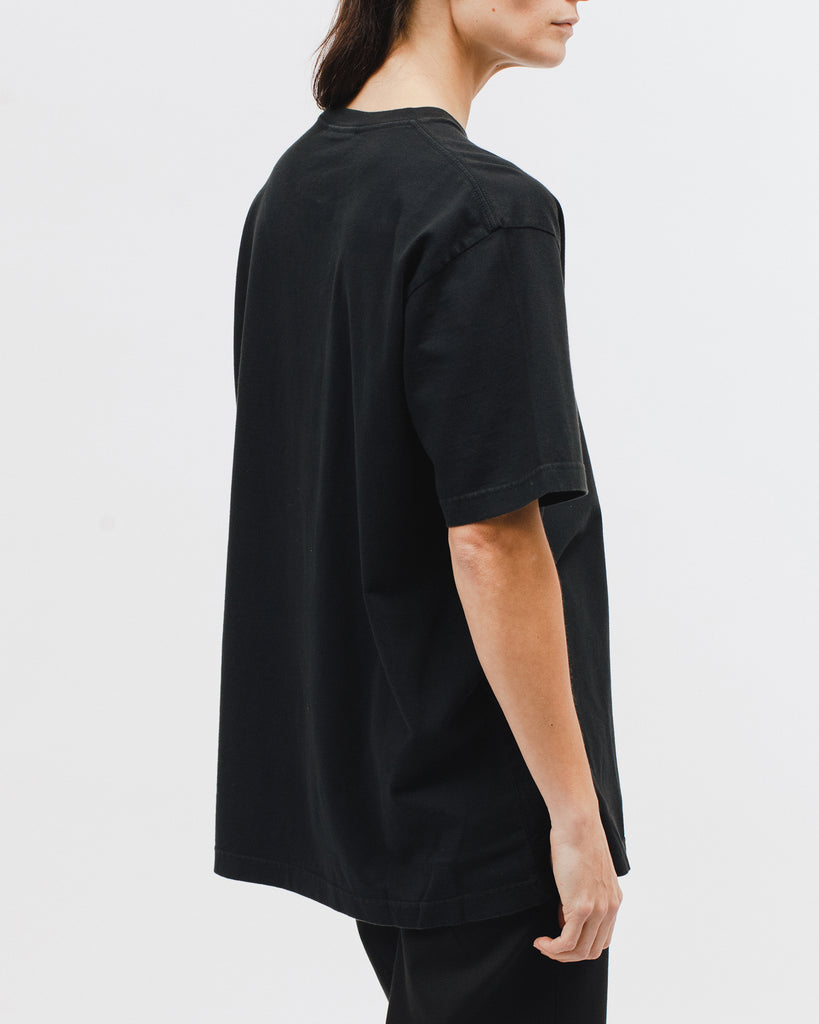 Natural Dyed Block SS Jersey - Black