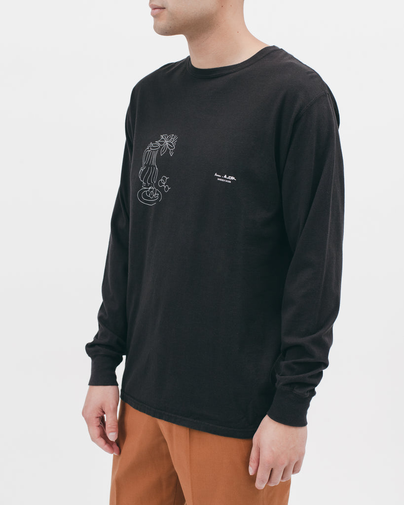 Window Into Tangier L/S Tee - Black - [product _vendor]