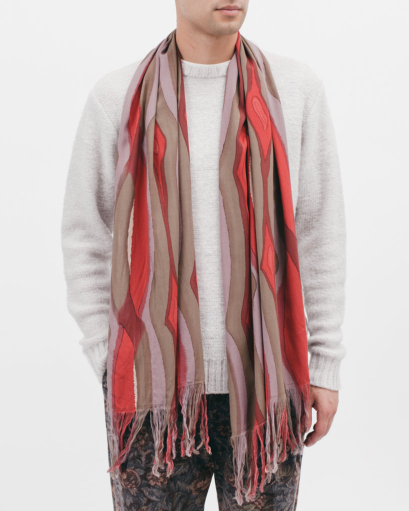 Rayon Oversized Scarf - Watercolor - [product _vendor]