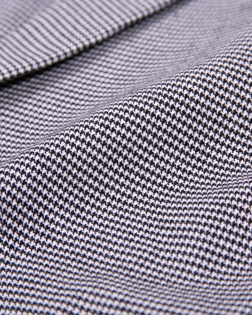 Single Breasted Jacket - Houndstooth