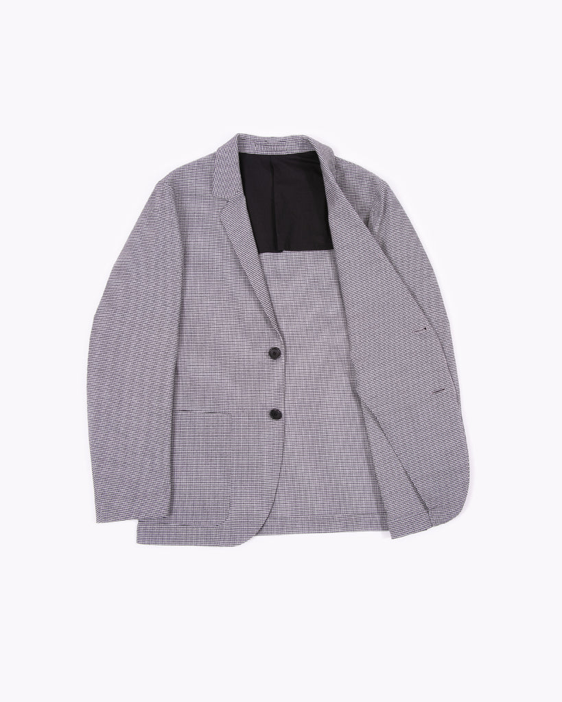 Single Breasted Jacket - Houndstooth