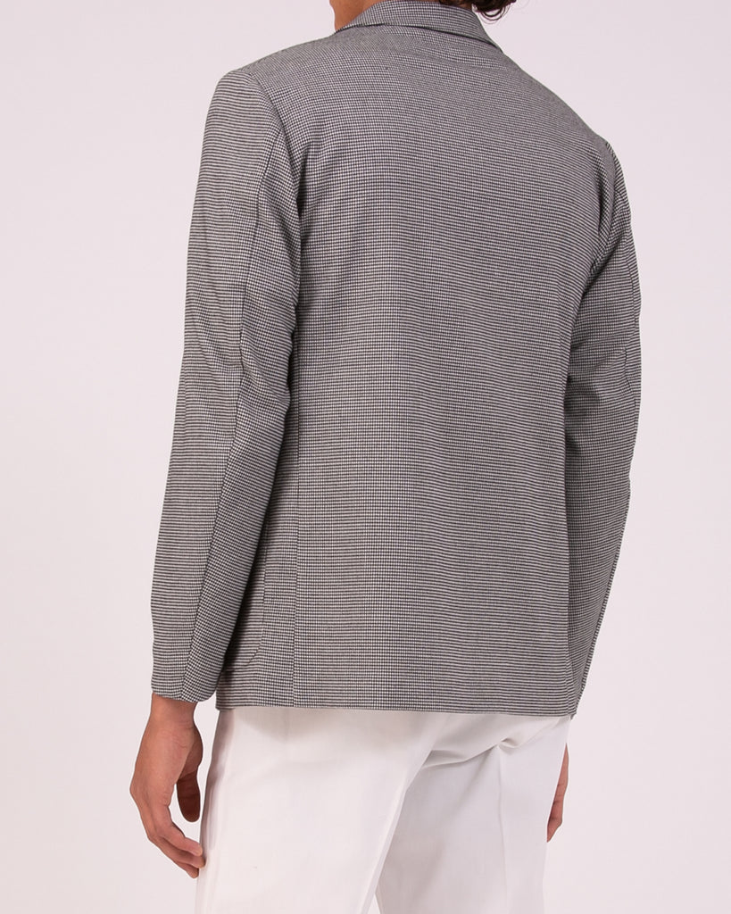 Single Breasted Jacket - Houndstooth
