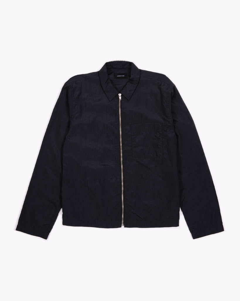 Marble Zip Blouson - Black W