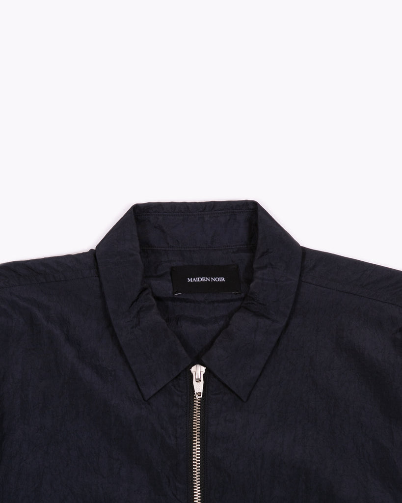 Marble Zip Blouson - Black W