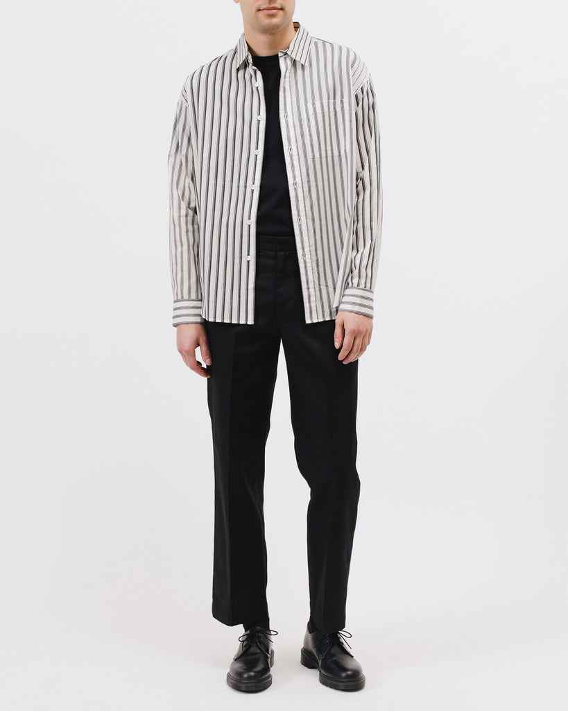 Stripe LS Shirt - Grey Stripe - [product _vendor]