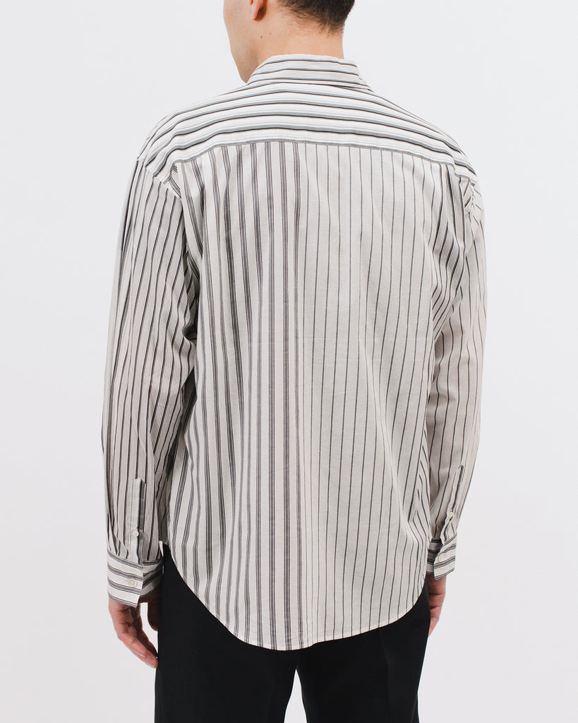 Stripe LS Shirt - Grey Stripe - [product _vendor]