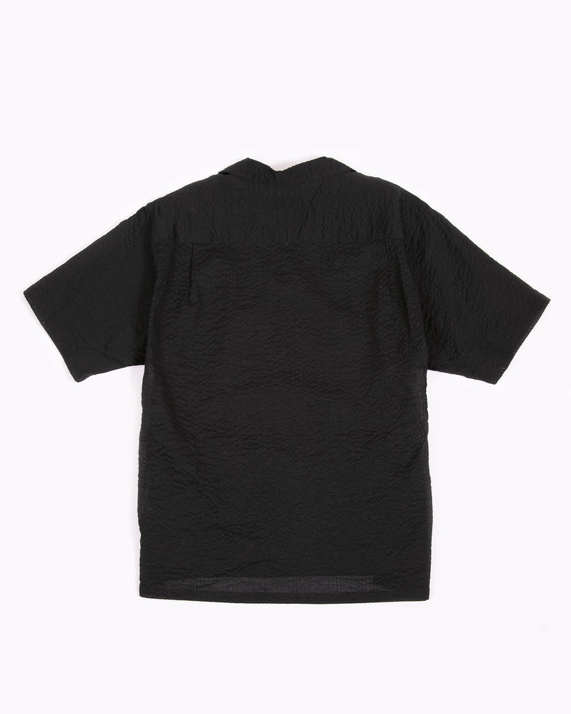 Crepe SS Shirt - Black