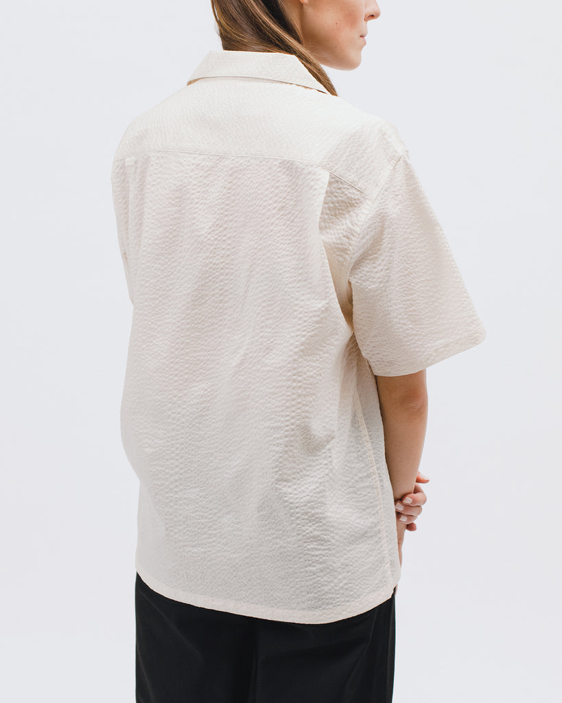 Crepe SS Shirt - Natural - [product _vendor]